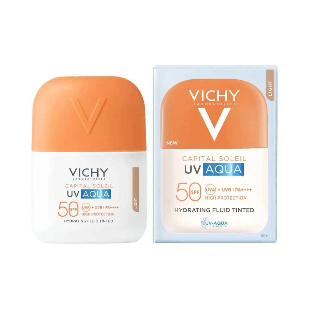 image - 951381553 - Fluido solare viso colorato SPF50 che protegge dai raggi UVA/UVB mentre idrata e uniforma l’incarnato con un effetto naturale. - 4854620_6.jpg