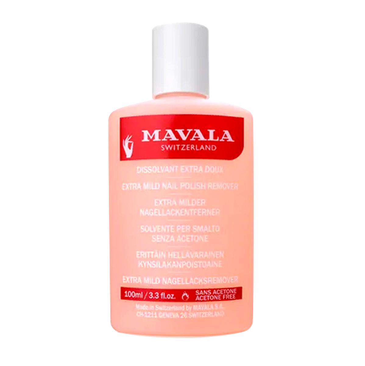 Mavala Dissolvant Rose Solvente Unghie 100ml