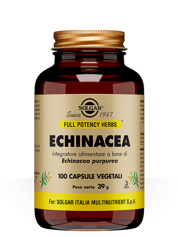 Solgar Echinacea Integratore Di Echinacea 100 Vegicapsule