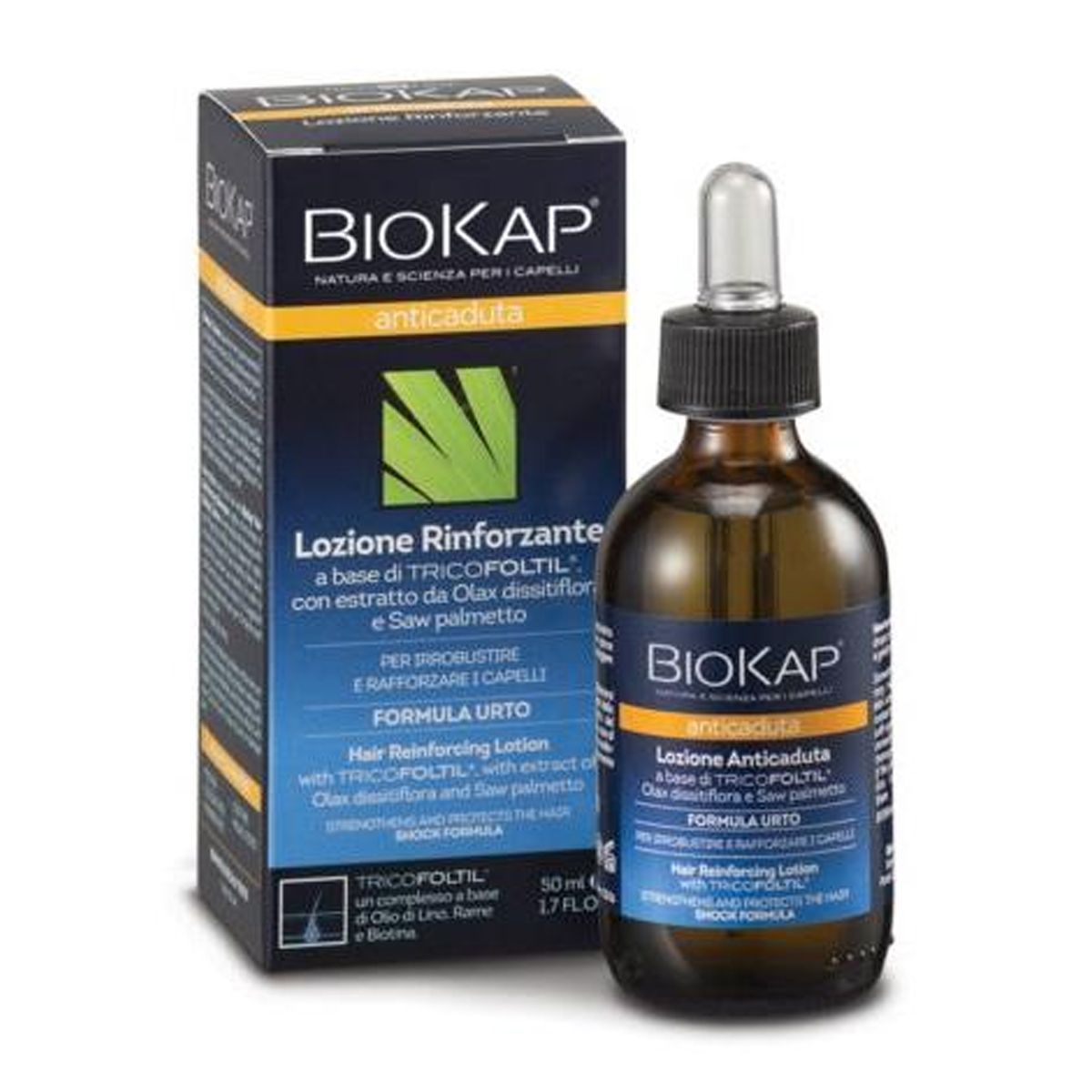 Biokap Lozione Rinforzante Anti-Caduta Con Tricofoltil 50ml