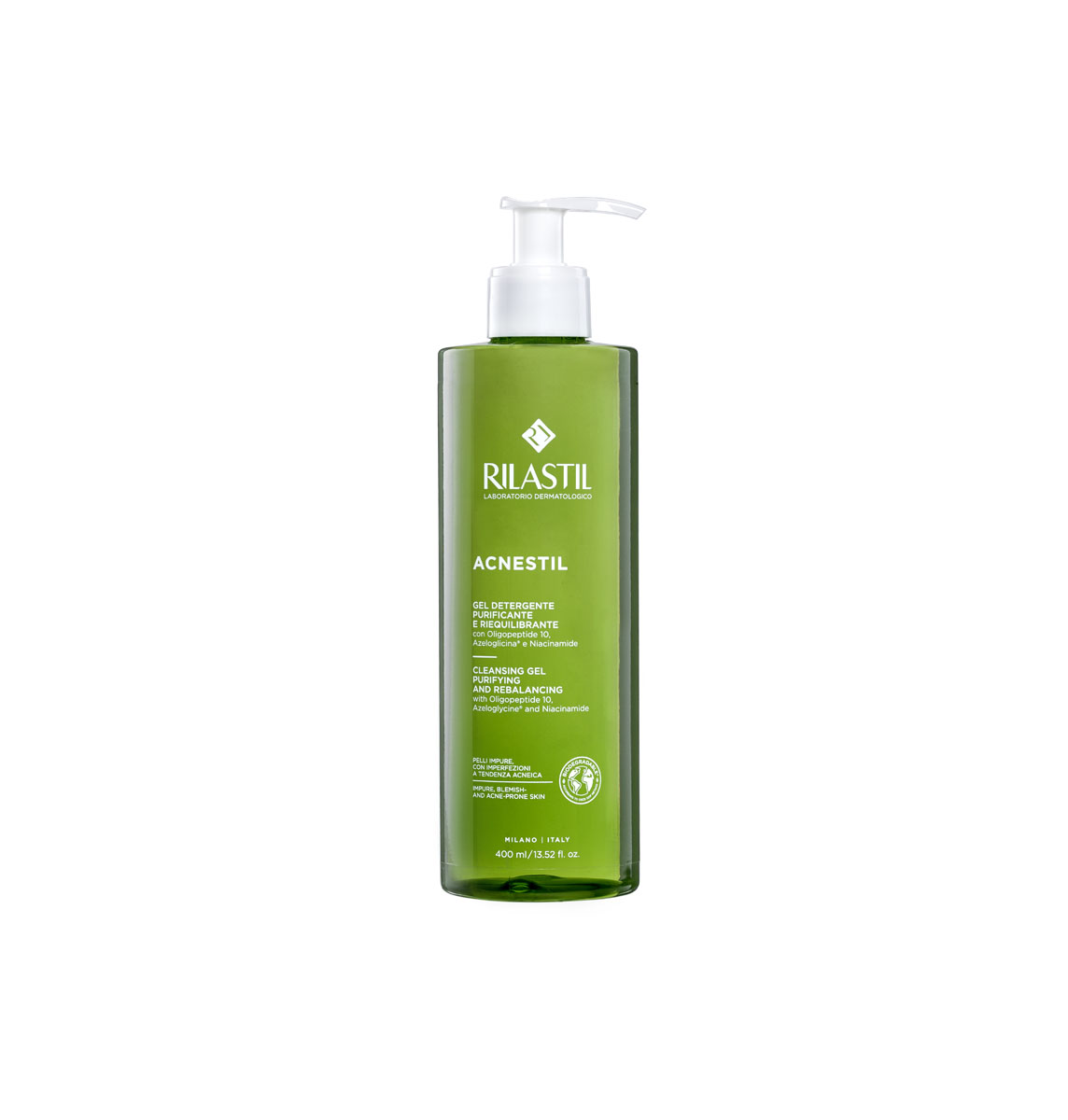 Rilastil Acnestil Gel detersione Viso 400ml