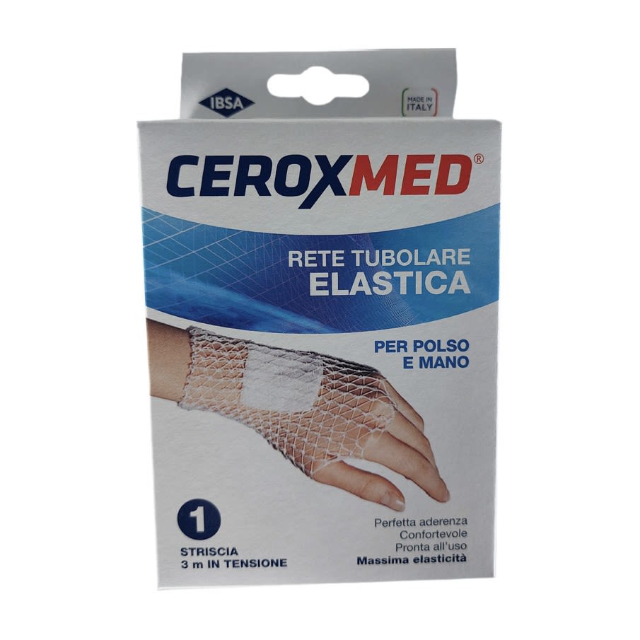 image - 903178907 - Rete tubolare elastica per mano e polso che fissa la medicazione senza comprimere, garantendo traspirazione e protezione. - 4707302_2.jpg