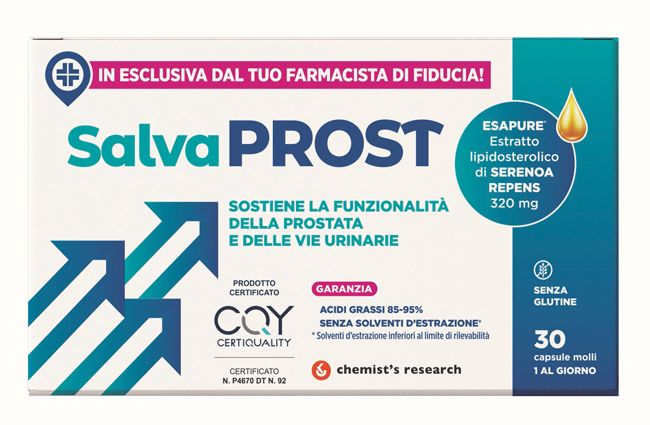 Salvaprost Integratore Benessere Prostata 30 Capsule