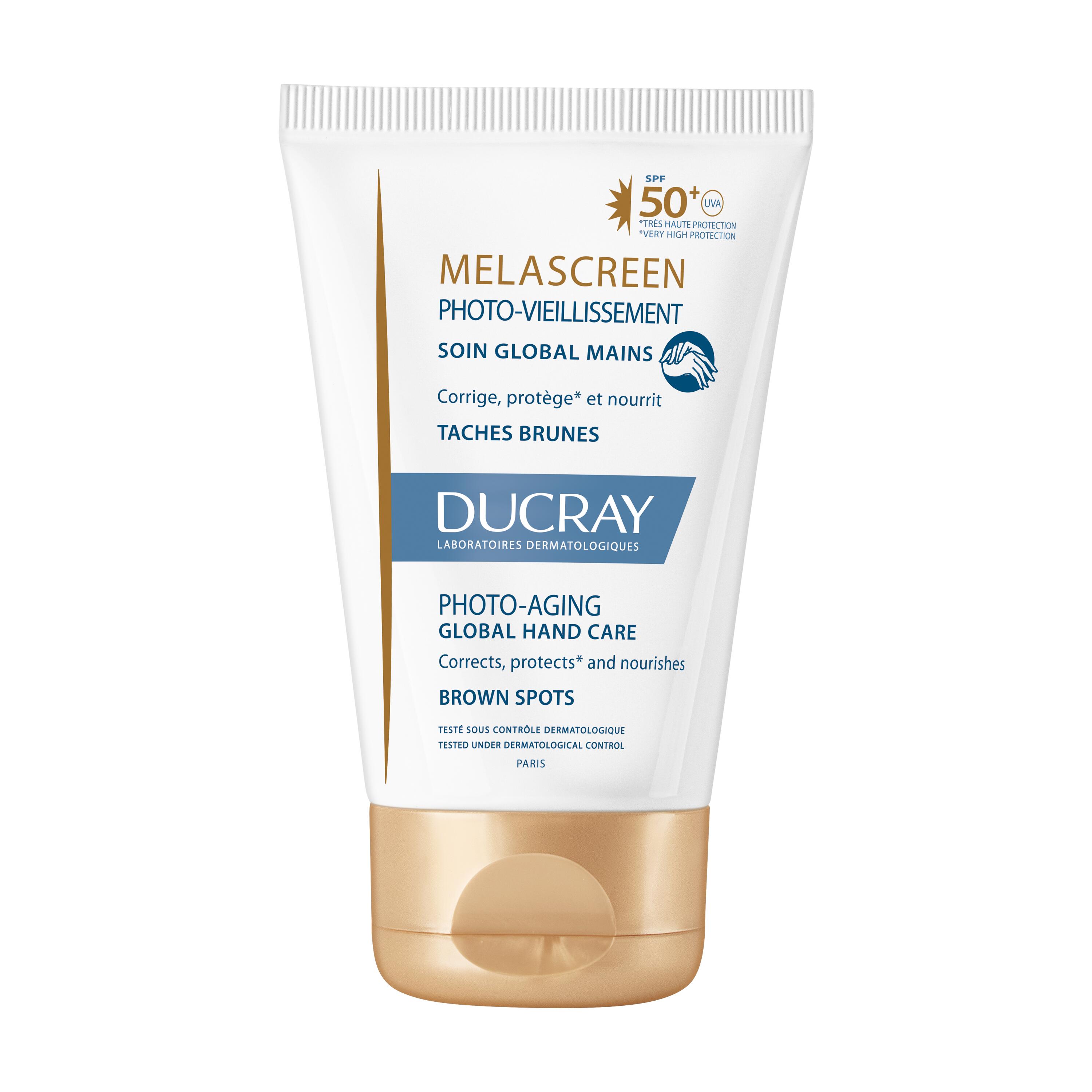 Ducray Melascreen Foto-invecchiamento Crema idratazione mani SPF 50+ 50ml