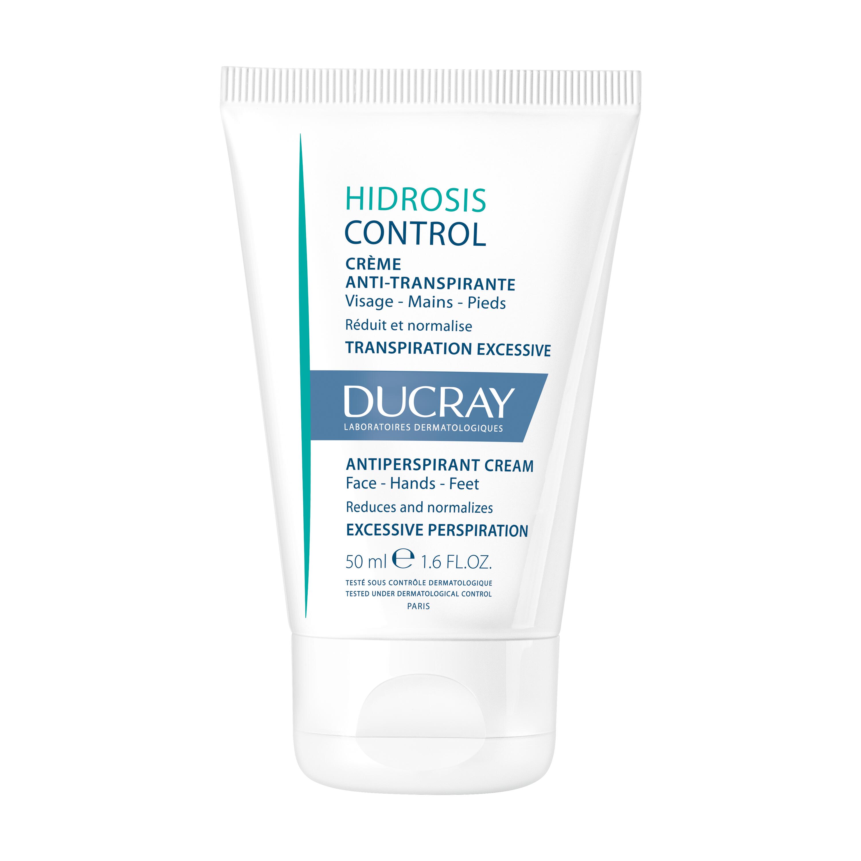 Ducray Hidrosis Crema Antitraspirante Viso Mani Piedi 50ml