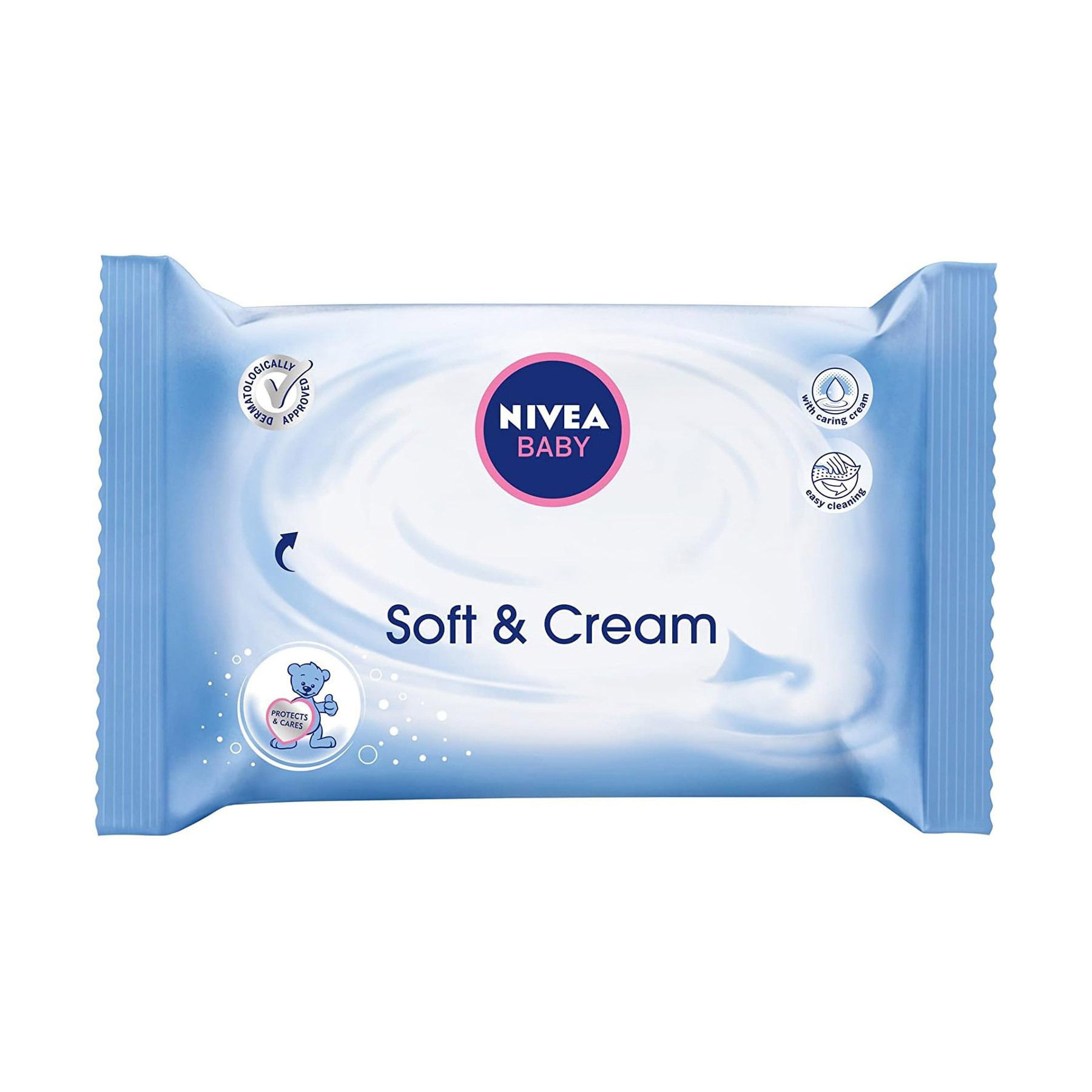 Nivea Baby Salviette Soft & Cream 63 Pezzi