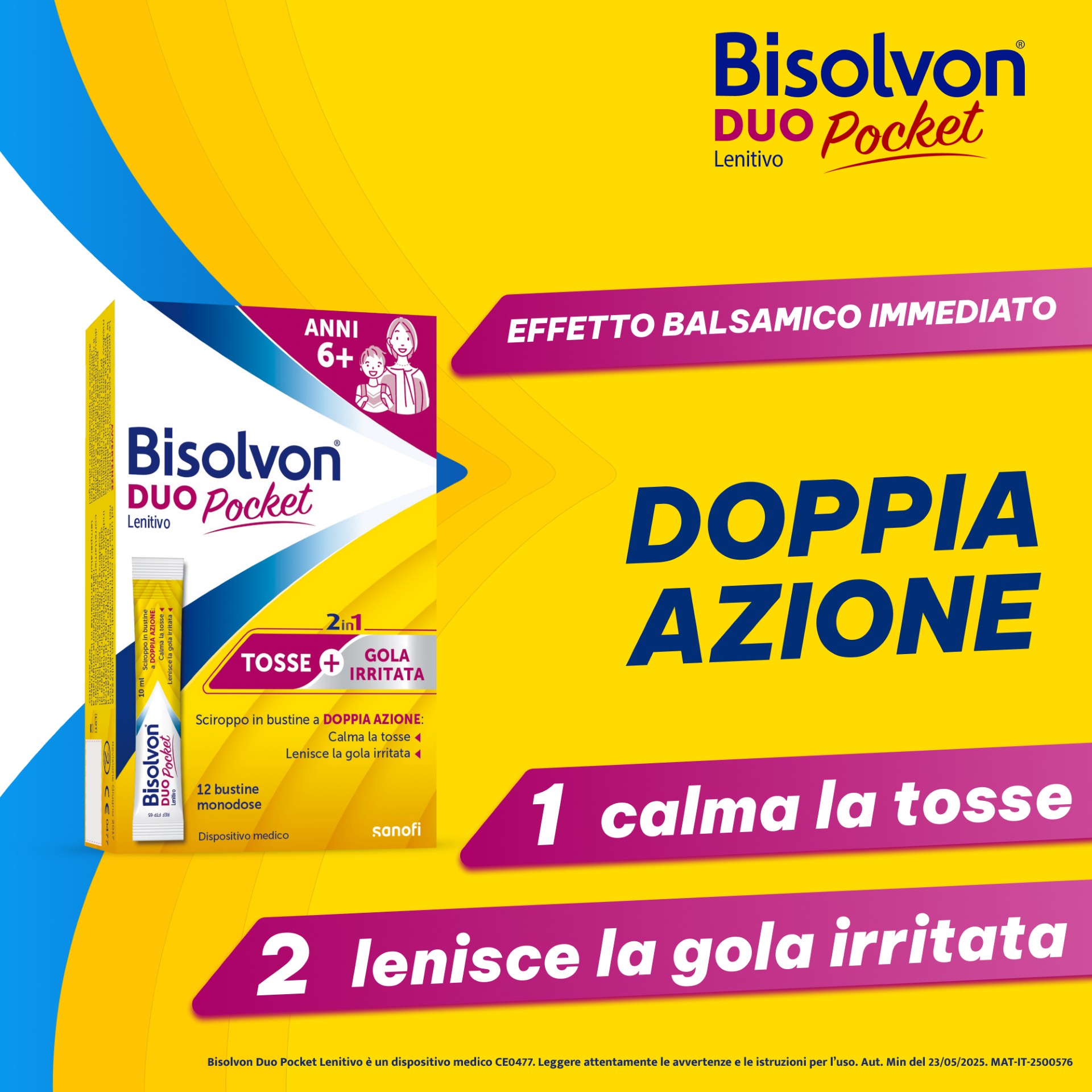 image - 942981337 - BISOLVON DUO POCKET LENITIVO NEW 12 BUSTINE - 4745696_3.jpg