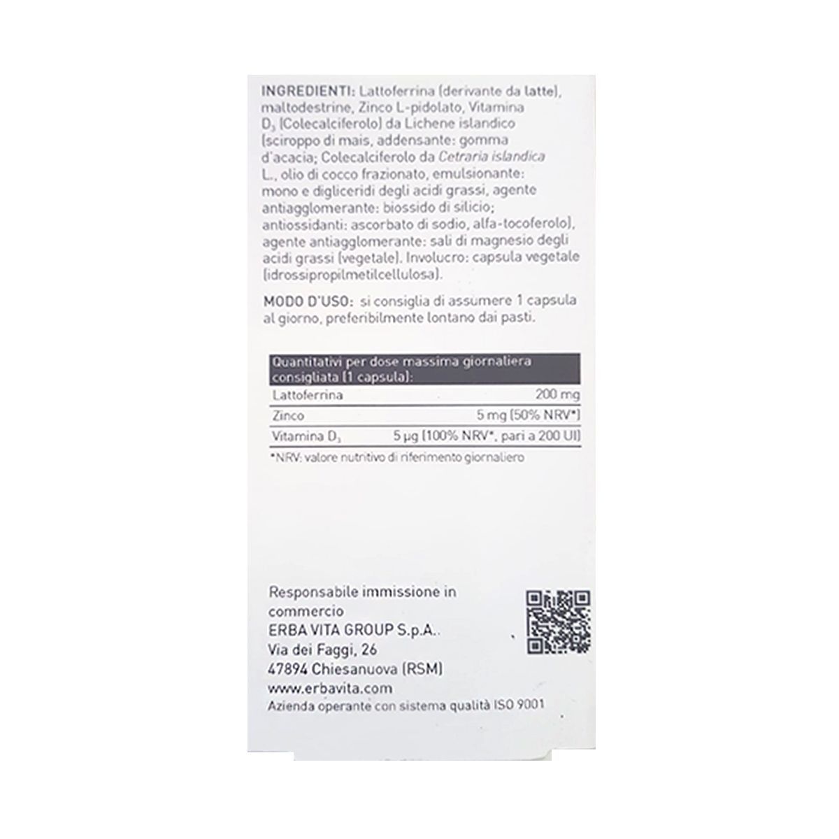 image - 981071172 - Erba Vita Lattoferrina Defence 30 capsule - 4737179_3.jpg