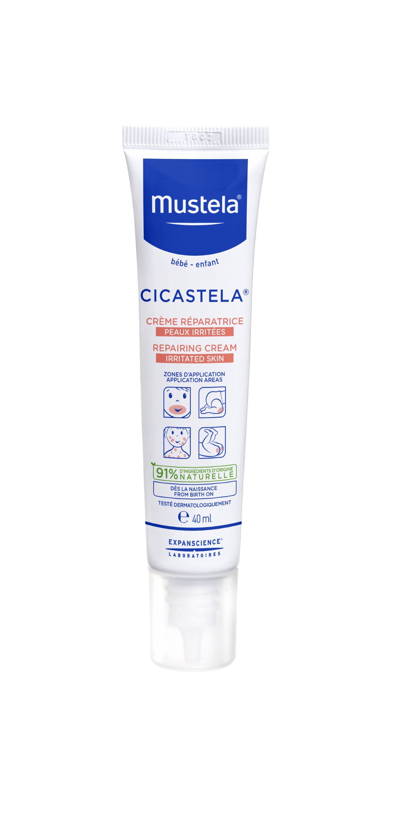 Mustela Cicastela Crema Ripatrice Infanzia 40ml