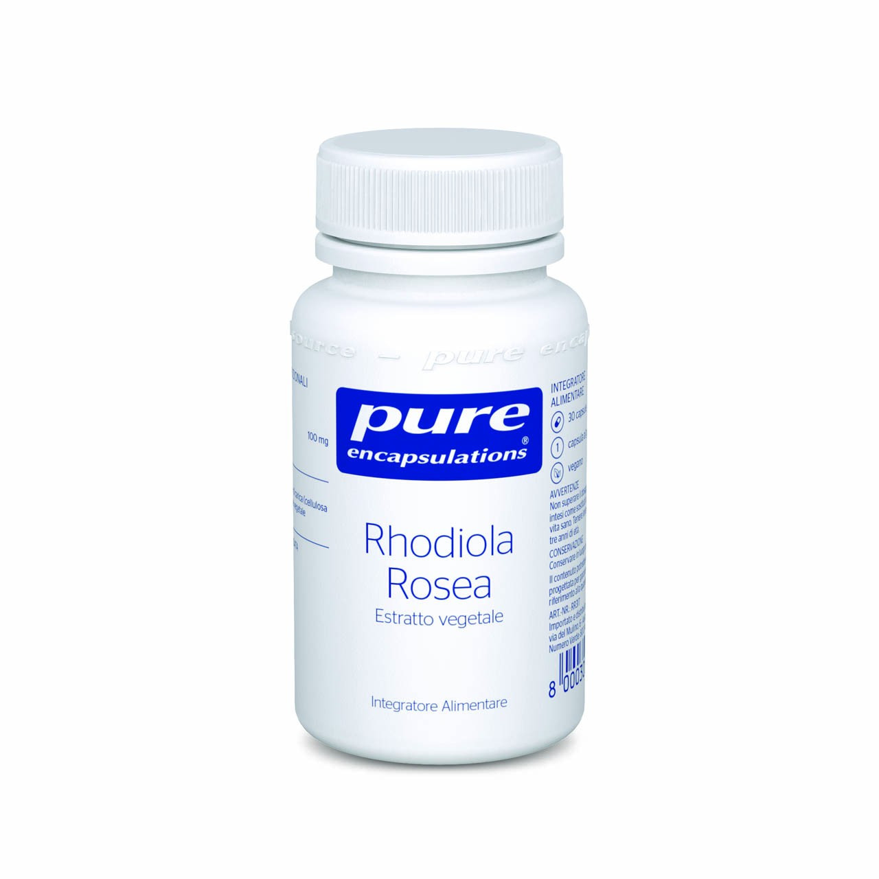 Pure Encapsulations Rhodiola Rosea Integratore Benessere Mentale 30 Capsule