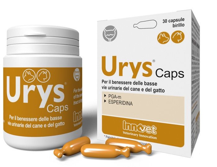 Urys Caps Integratore Vie Urinarie Animali 30 Capsule