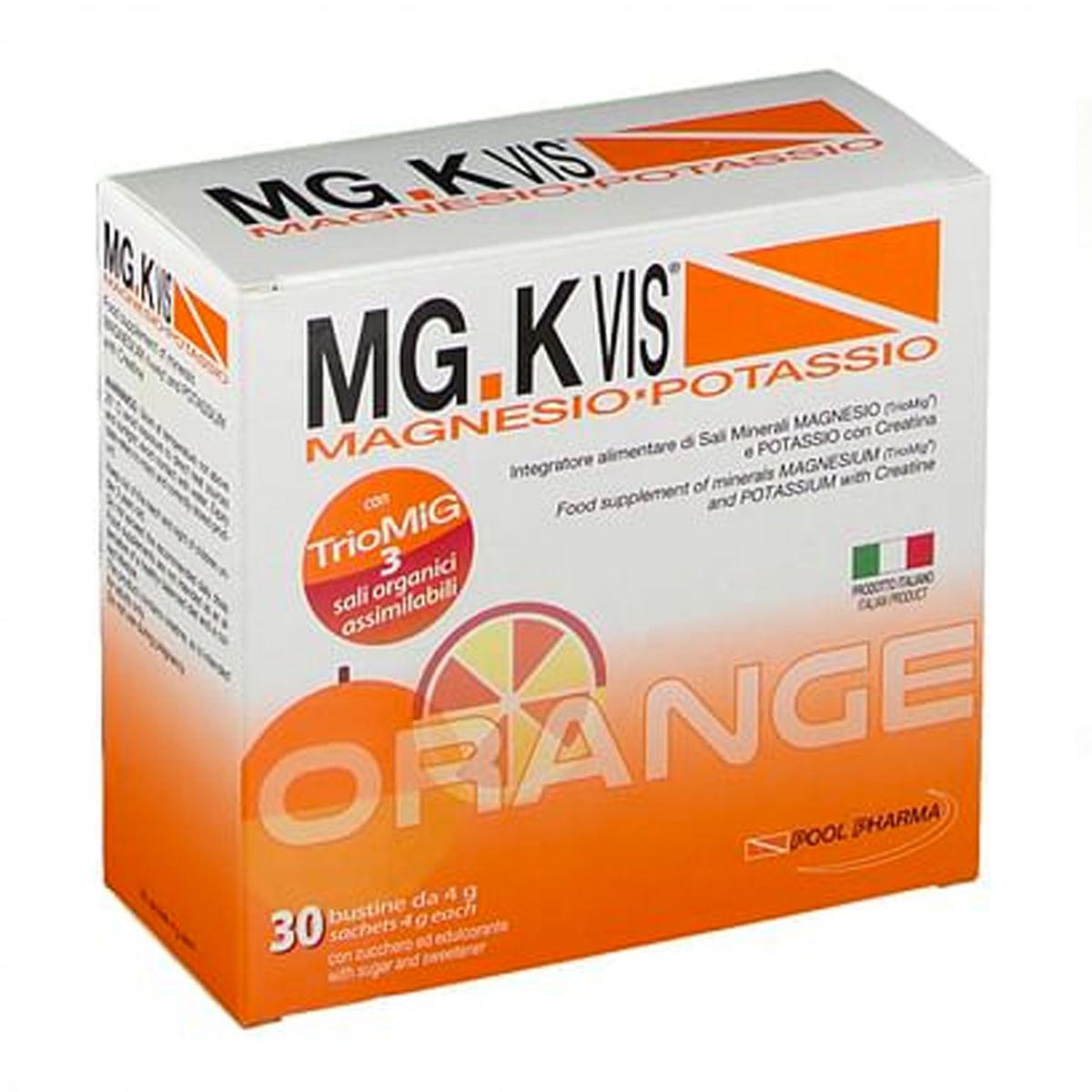 Mgk Vis Orange Integratore Magnesio E Potassio 30 Bustine