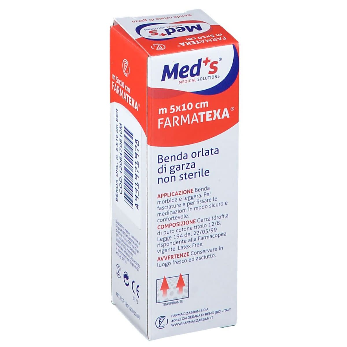 931971978 - Med's Farmatex Benda orlata di garza 12/8 5mx10cm - 4722450_3.jpg
