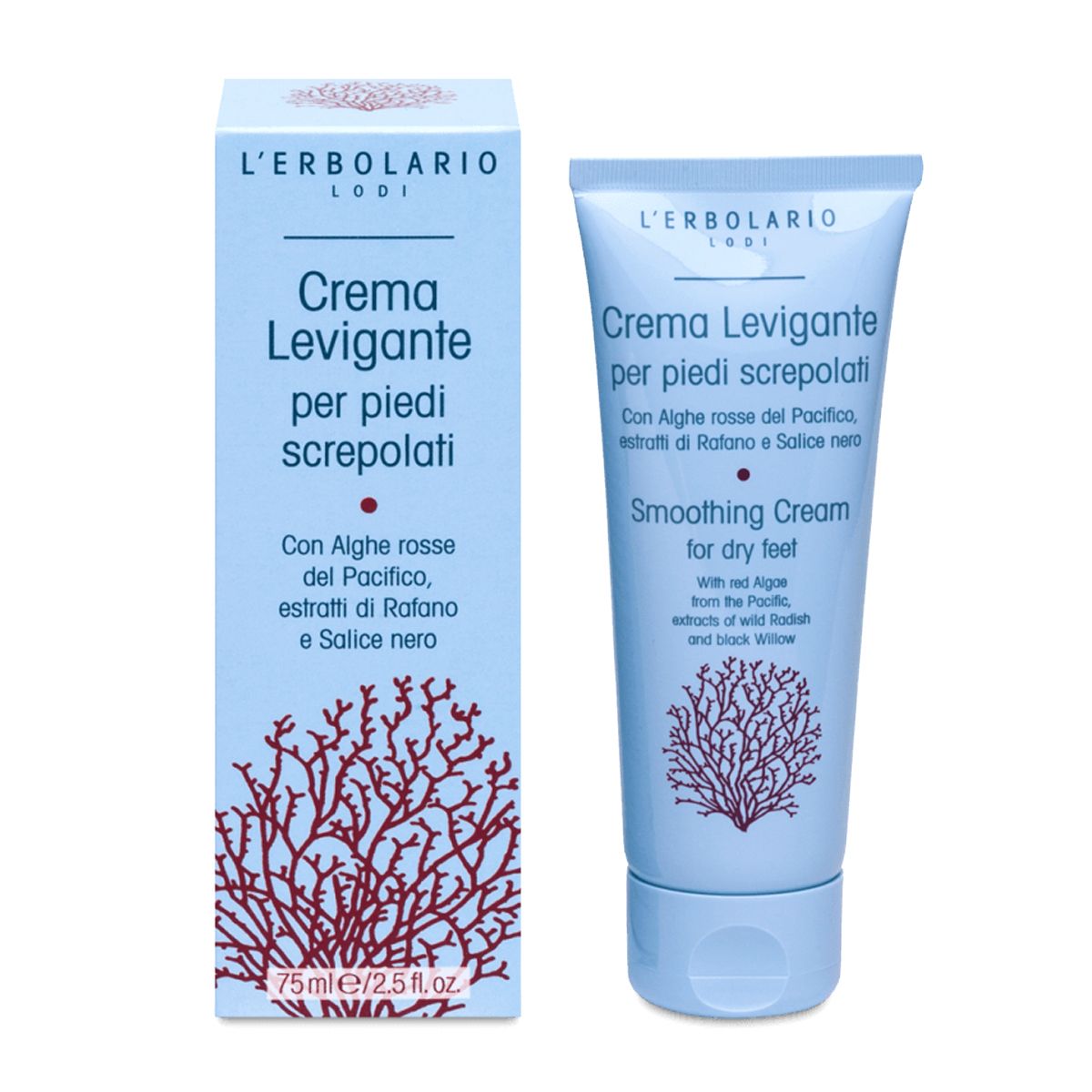 L'erbolario Crema azione levigante Per Piedi Screpolati 75ml