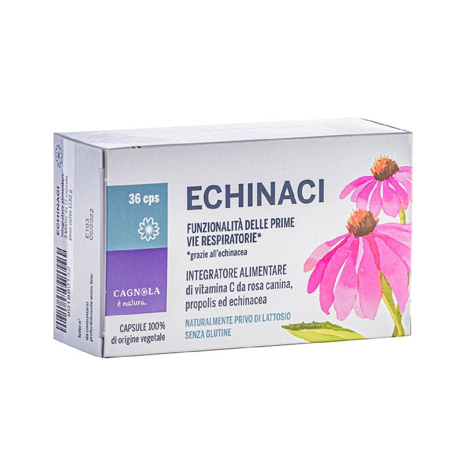 Echinaci Integratore Funzionalità Vie Respiratorie 36 Capsule