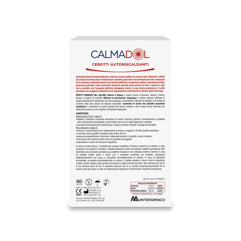 image - 935612465 - CALMADOL CEROTTO RISCALDANTE PACK 6 PEZZI - 4850327_4.jpg