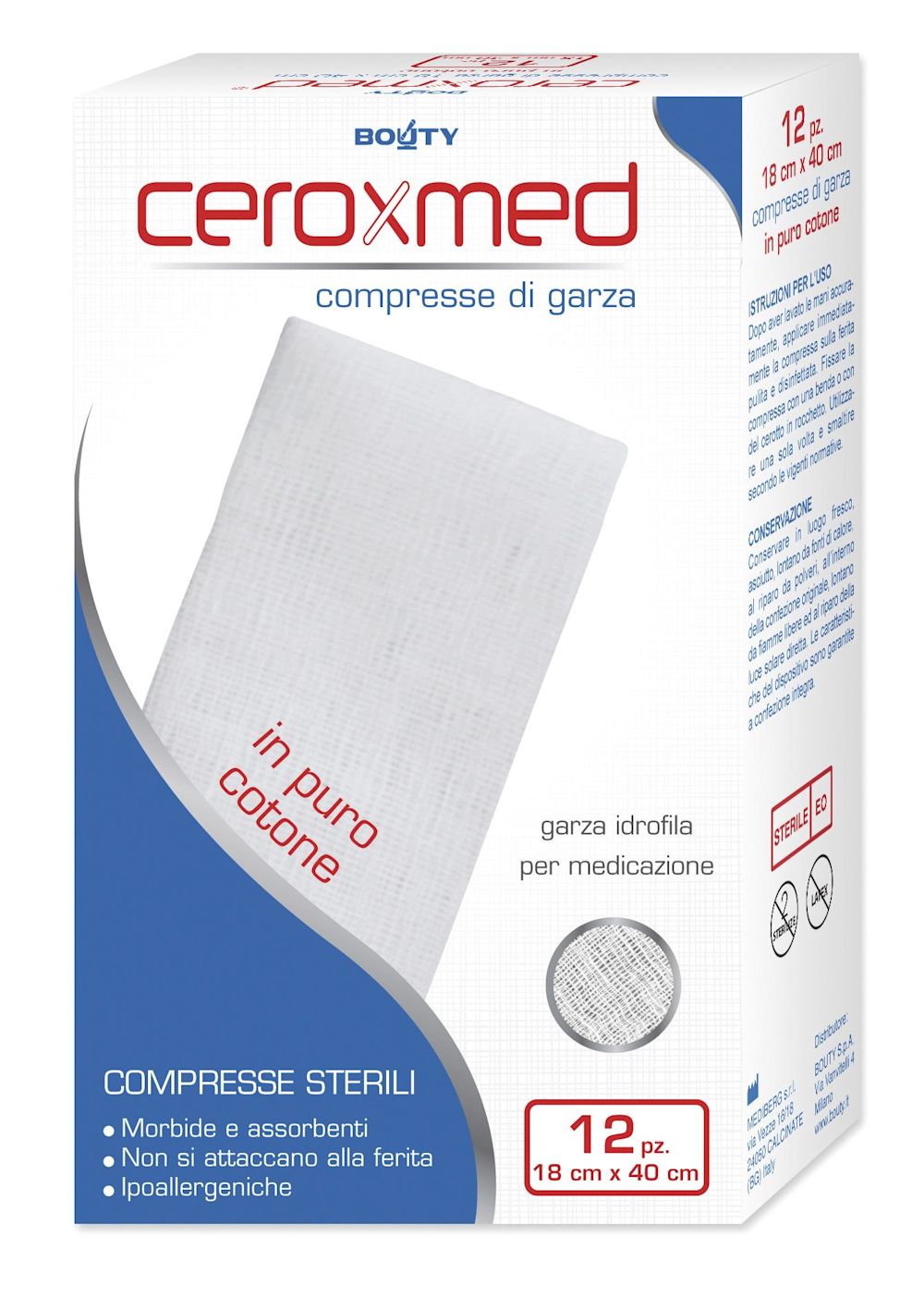 902831876 - Ceroxmed Garza Idrofila Cotone 18 x 40cm 12 pezzi - 4707282_2.jpg