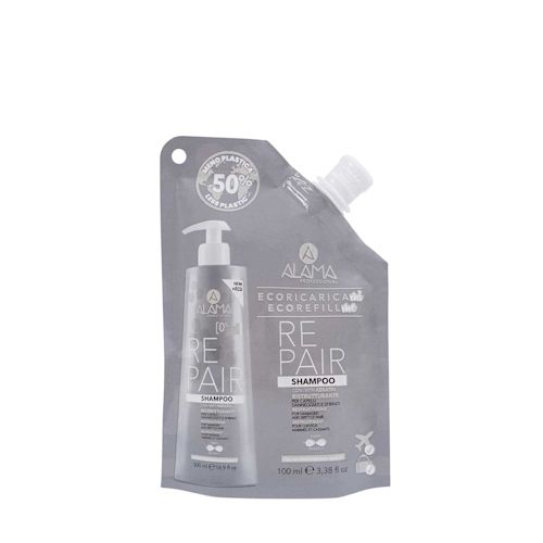 985516513 - ALAMA ECOREFILLME REPAIR SHAMPOO RISTRUTTURANTE CAPELLI DANNEGGIATI SFIBRATI - 4742188_1.jpeg
