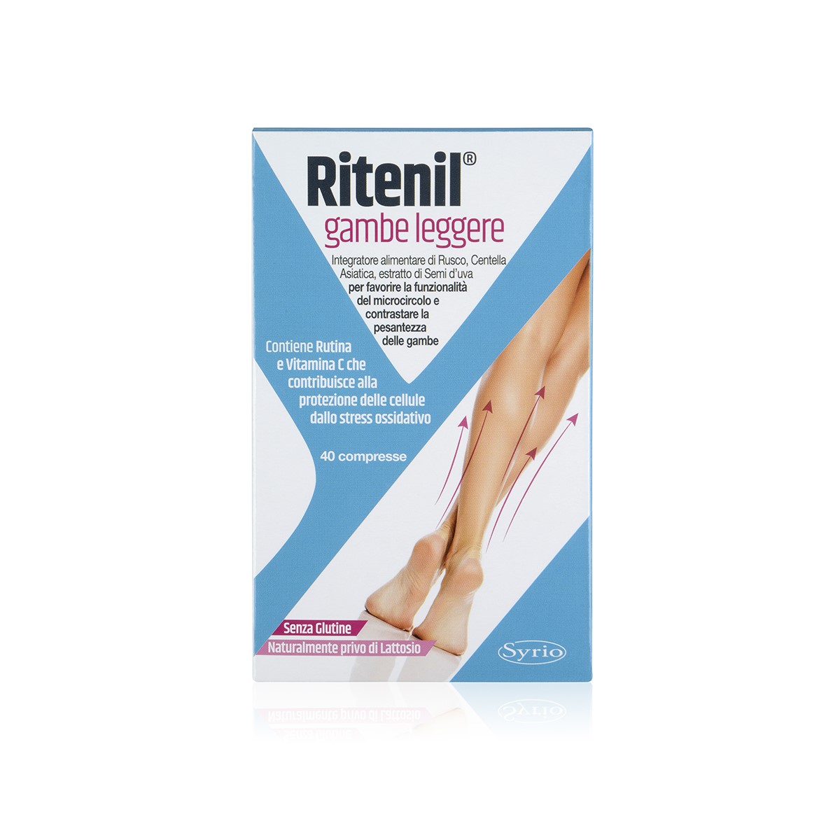 Ritenil Gambe Leggere 40 Compresse