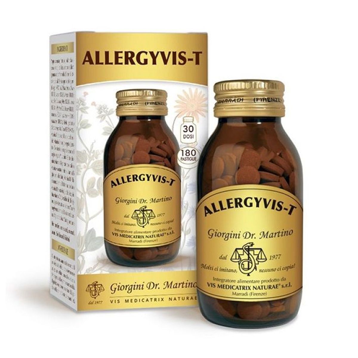 Allergyvis T Integratore multivitamine 180 Pastiglie