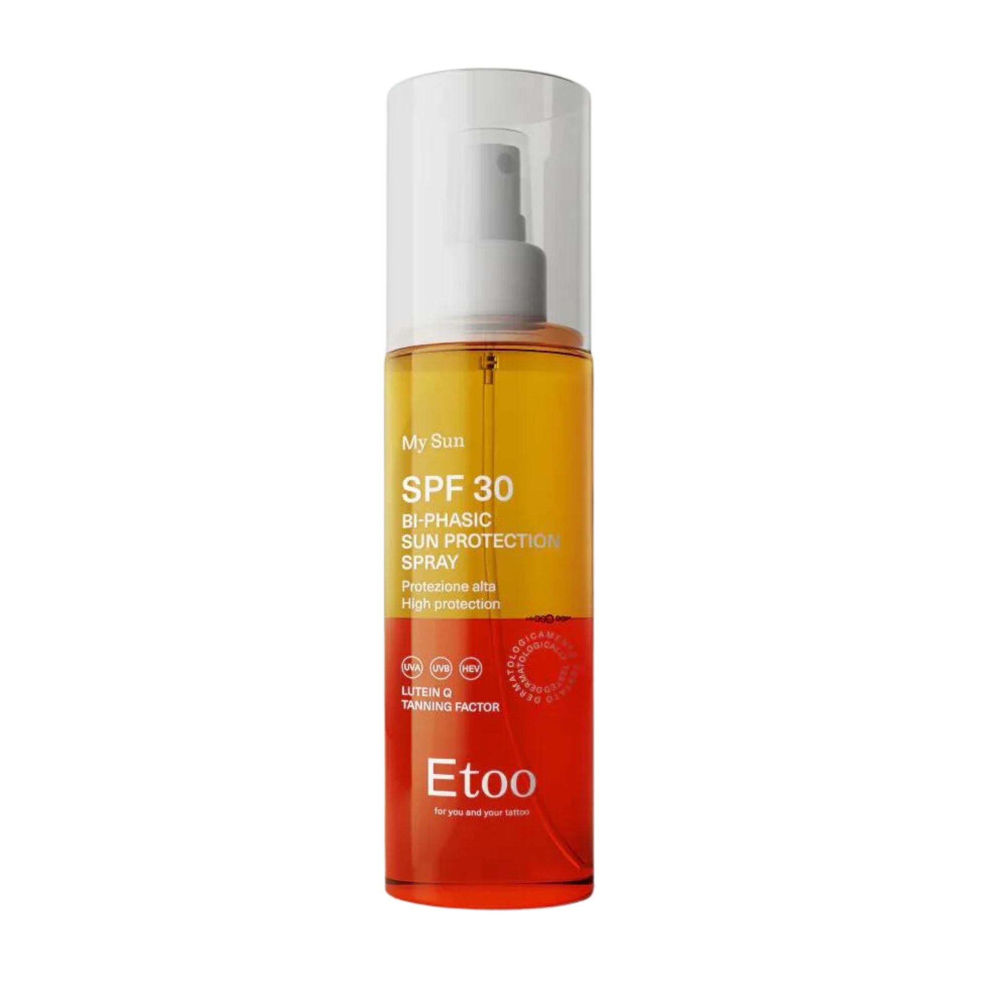 Etoo Biphasic Sun Protection Spray Spf30 Alta Protezione 200ml