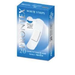 Prontex White Strips Cerotti Medi In Tnt Bianco Sterile 20 Pezzi