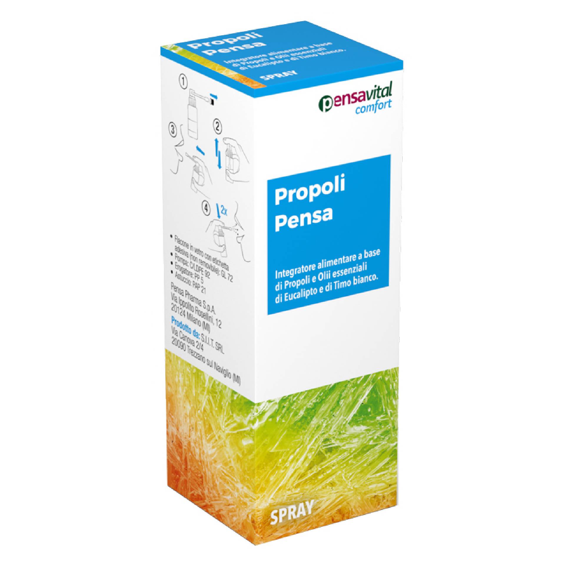 Pensa Propoli Spray Integratore Di Propoli 20ml