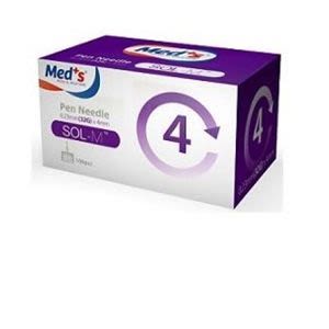 image - 933064483 - Meds Ago Penna Insulina Gauge 32 Lunghezza 4mm 100 pezzi - 4722722_1.jpg