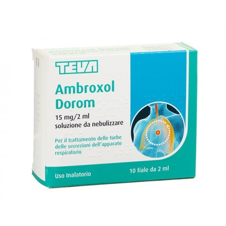 Ambroxol Dorom 15mg/2ml Soluzione Da Nebulizzare