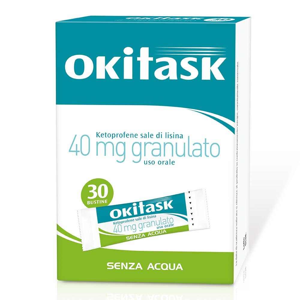 042028050 - Okitask Ketoprofene Lisina Trattamento Antinfiammatorio 30 bustine orosolubili - 7866519_2.jpg