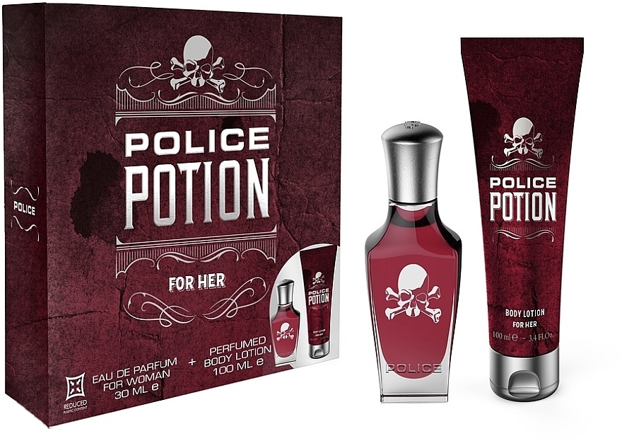 Police Potion Set Donna Eau De Parfum 30ml + Lozione Corpo Profumata 100ml