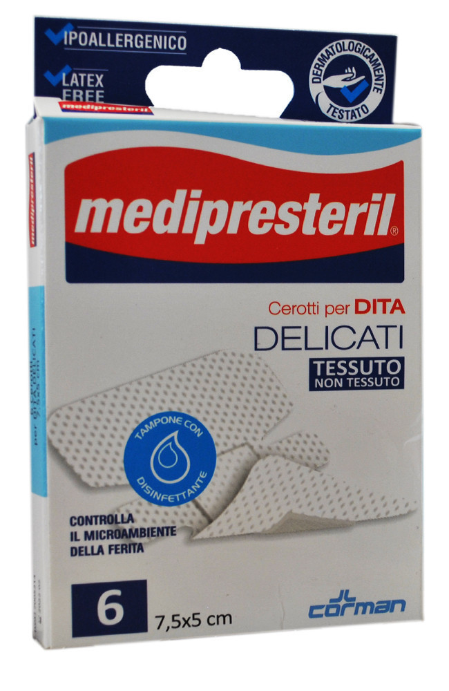 Medipresteril Cerotti Dita 6 Pezzi