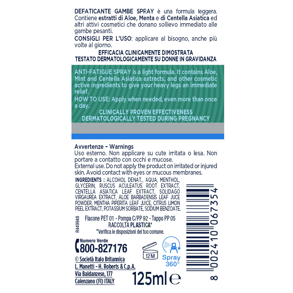 image - 981553252 - SOMATOLINE SKIN EXPERT DEFATICANTE GAMBE SPRAY 125 ML - 4737900_6.jpg