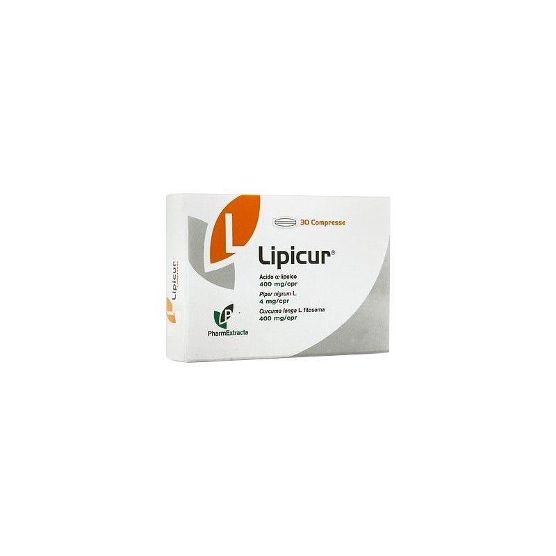 Pharmextracta Lipicur Integratore 30 Compresse