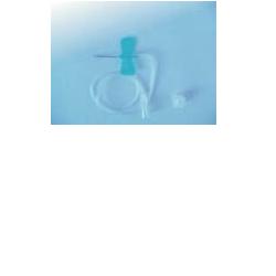 image - 911007235 - Ago epicranico a farfalla con cannula in acciaio da 19 mm, tubo flessibile da 30 cm e attacco Luer Lock, ideale per procedure di infusione. - 4708186_1.jpg