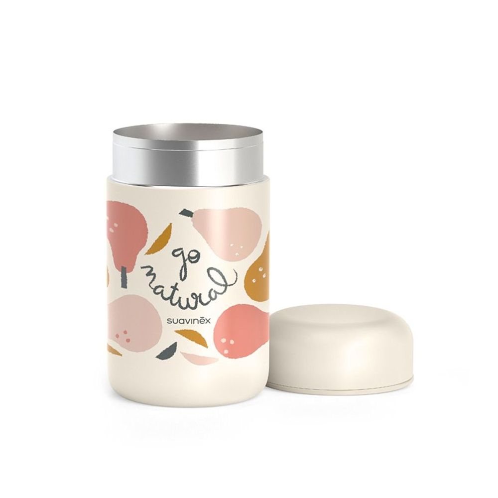 image - 941446977 - Suavinex Go Natural Portapappa Termico fantasia Pera 400ml - 4725082_1.jpg