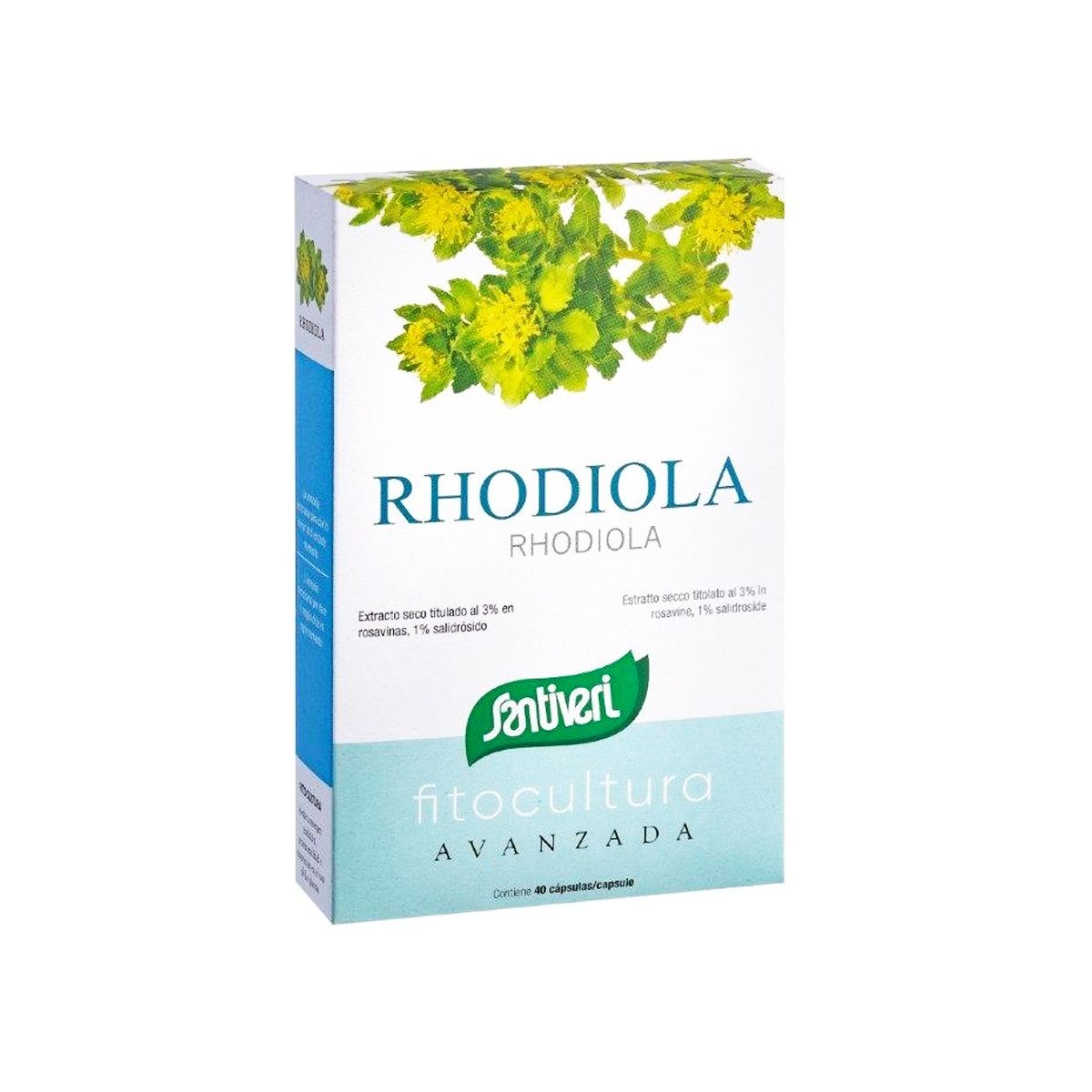 Fitocultura Rhodiola Integratore Stress 40 Capsule