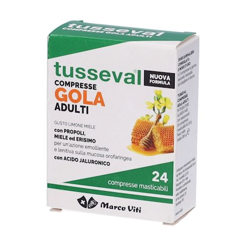 image - 942943123 - TUSSEVAL GOLA ADULTI 24 COMPRESSE MASTICABILI LIMONE E MIELE - 4707451_2.jpg