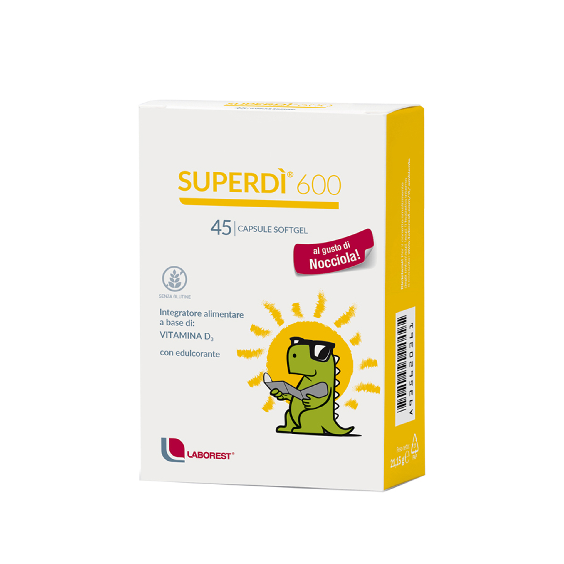 Super Dì 600 45 Capsule Softgel