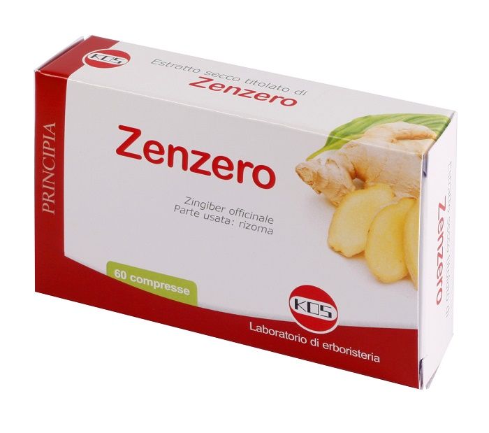 Zenzero Estratto Secco Integratore Nausea 60 Compresse