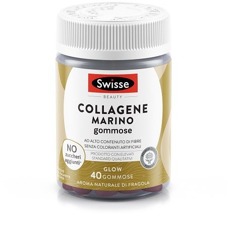 Swisse Collagenee Marino Integratore Gusto fragola 40 Pastiglie Gommose