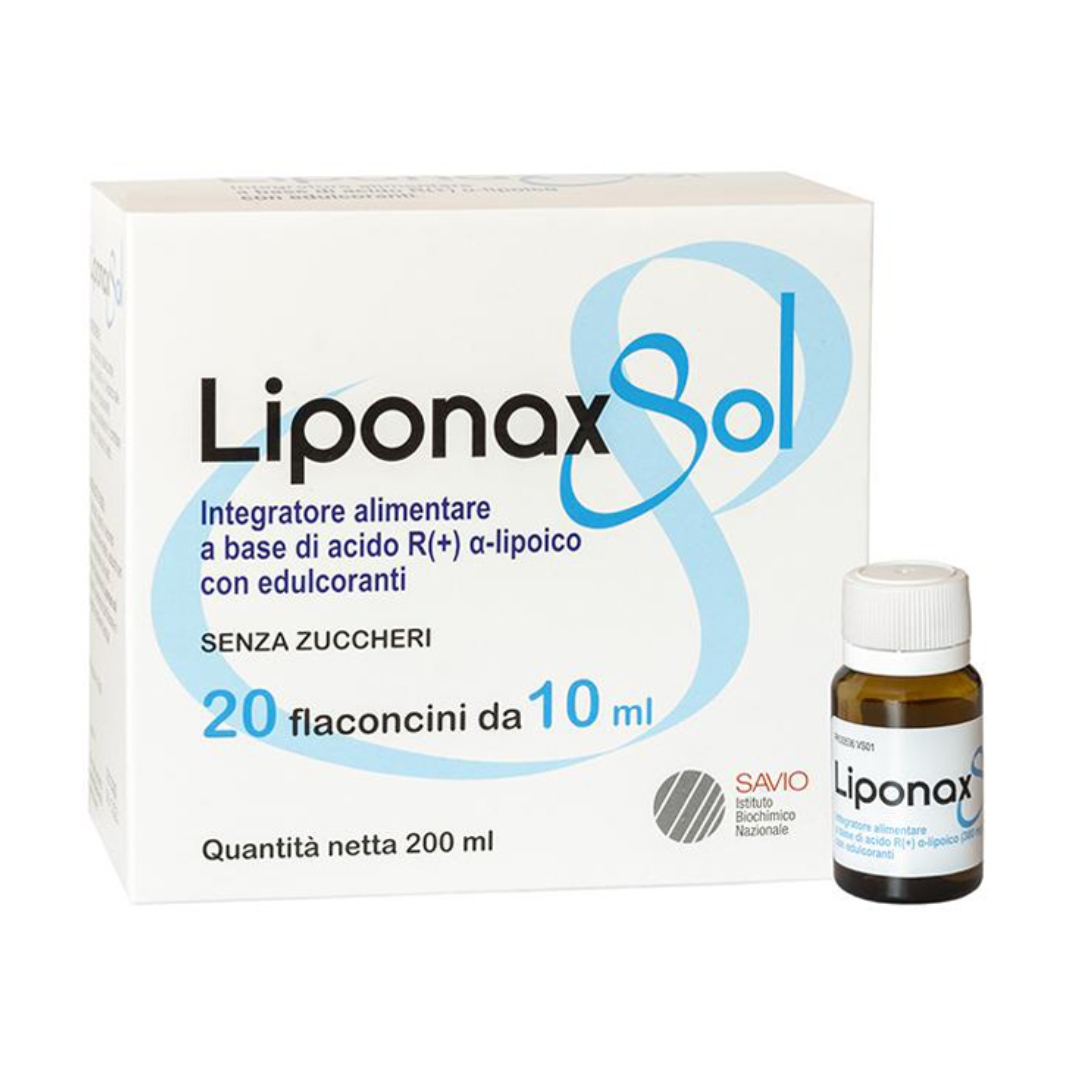 Liponax Soluzione Integratore Benessere Generale Ed Energia 20 Flaconcini