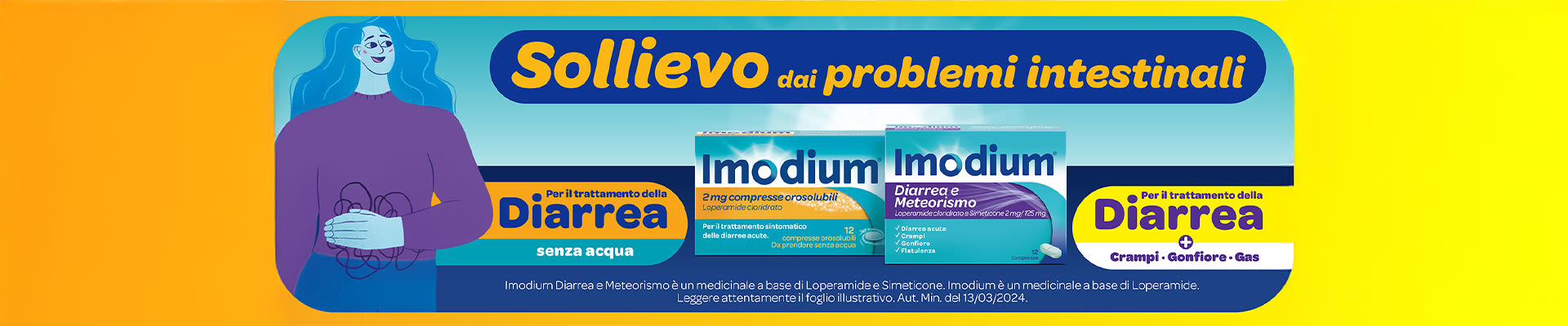 Landing Imodium