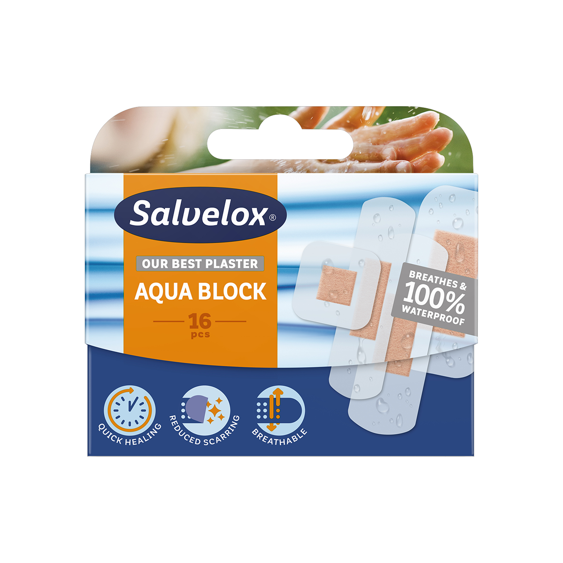 Salvelox Cerotti Impermeabili Aqua Block 16 Pezzi