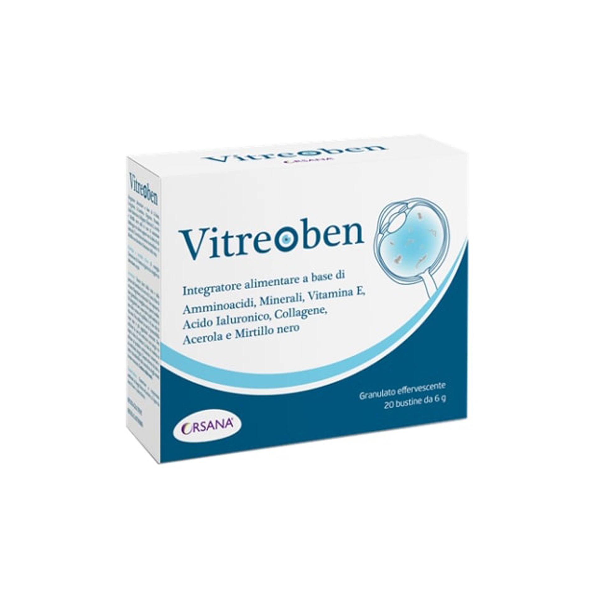 Vitreoben Integratore Vitreo 20 Bustine