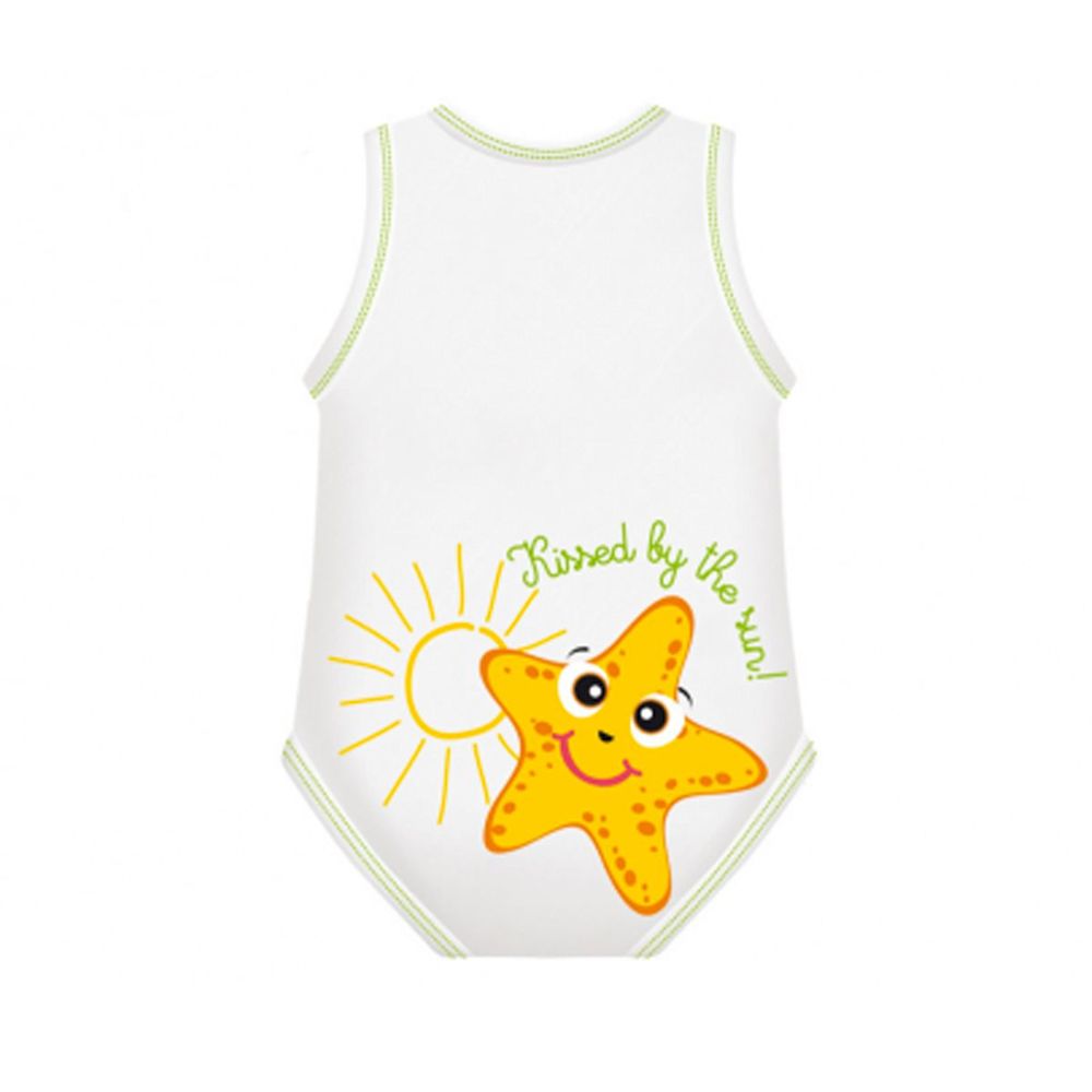 image - 982737114 - J-Bimbo Body 0-36m Bio Cotton Summer Sealife Stella Marina - 4738941_1.jpg