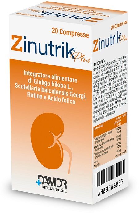 Zinutrik Plus Integratore 20 Compresse