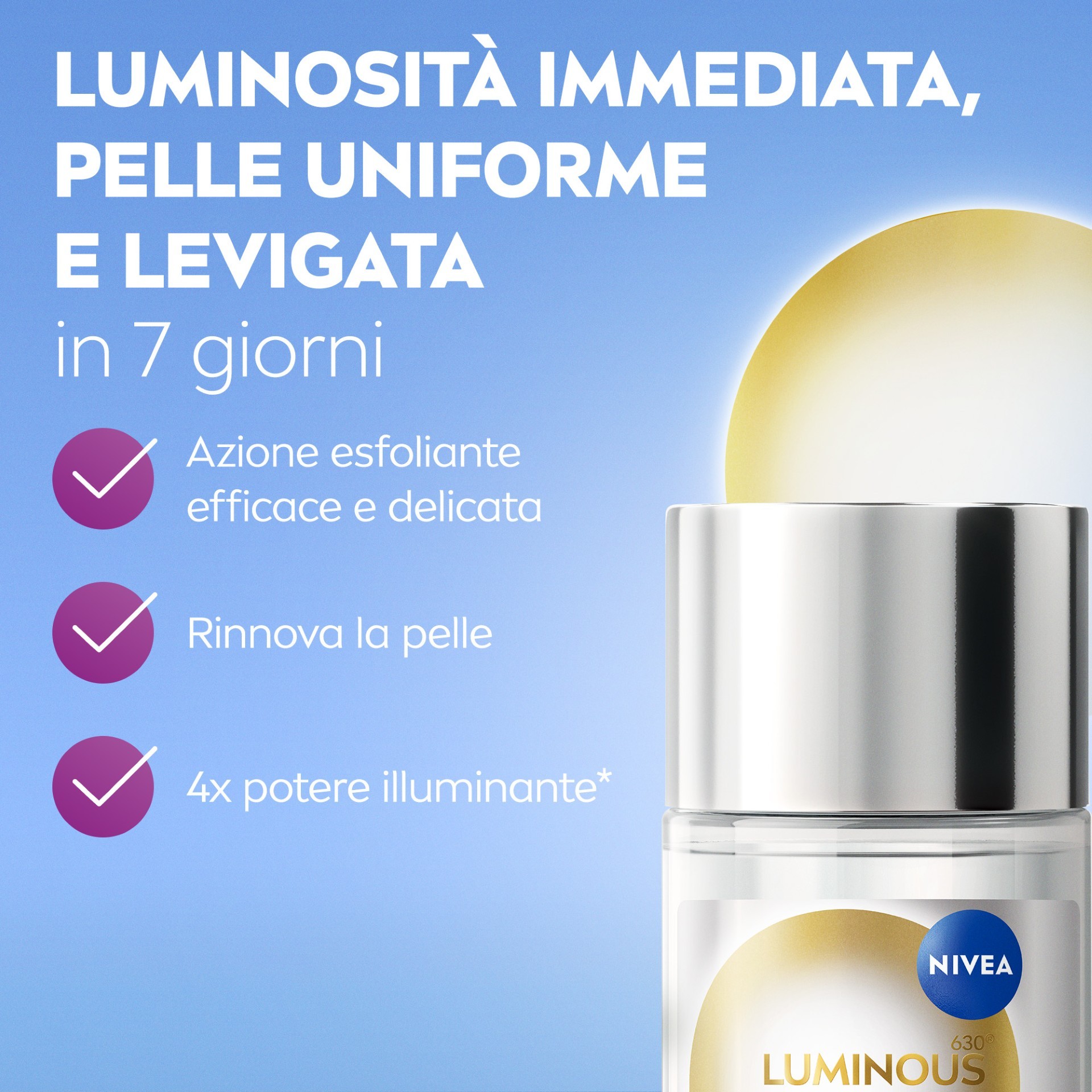 image - 950836383 - NIVEA LUMINOUS 630 SKIN GLOW LOZIONE PERFEZIONANTE 100 ML - 4829540_4.jpg