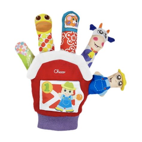 image - 970493755 - Guanto marionetta in tessuto con animali della fattoria e libretto illustrato per condividere momenti di gioco con il bambino. - 4869292_2.jpg