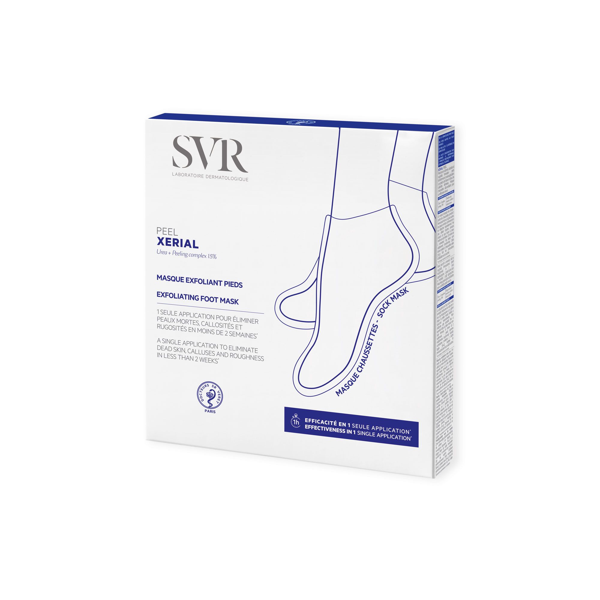 Svr Xerial Peel Maschera Piedi 2 Calze